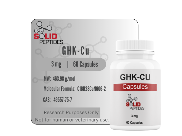 GHK-CU Capsules (3mg) 60 capsules