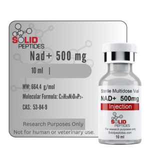 NAD+ (500 mg) 10 ml bottle