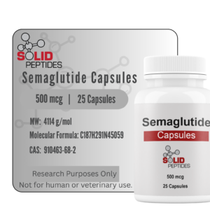 Semaglutide Capsules (500 mcg) 25 pills