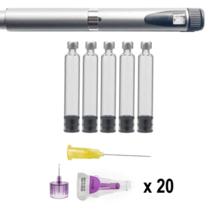 Pep-pen Starter Pack - Silver