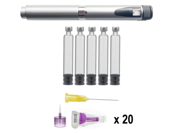 Pep-pen Starter Pack - Silver